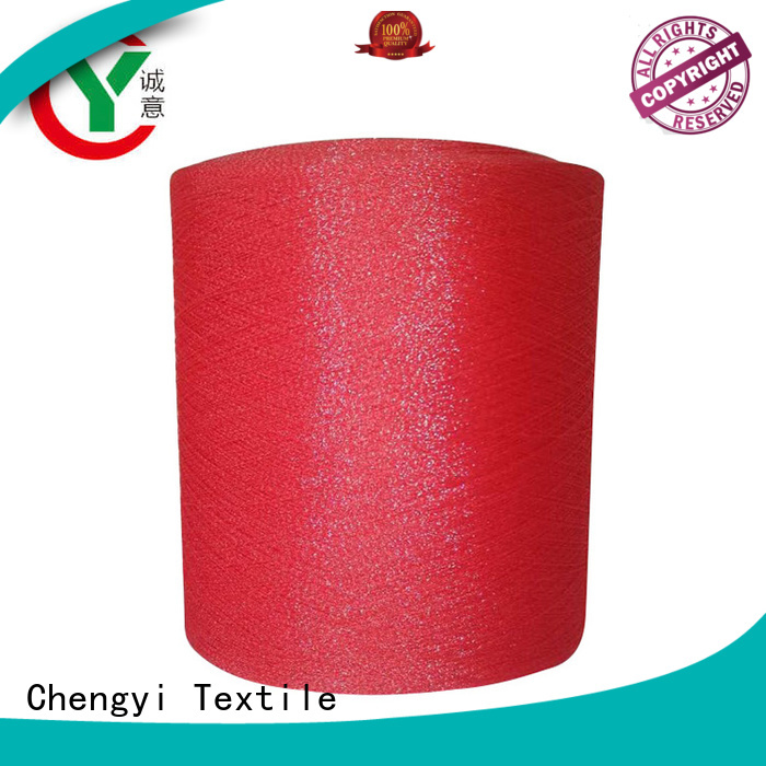 glittery yarn bulk for wholesale Chengyi