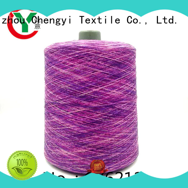 Chengyi rainbow knitting yarn high-quality best factory
