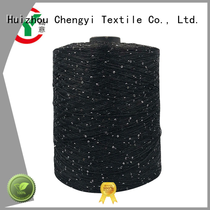 Chengyi professional sequin yarn top for wholesale
