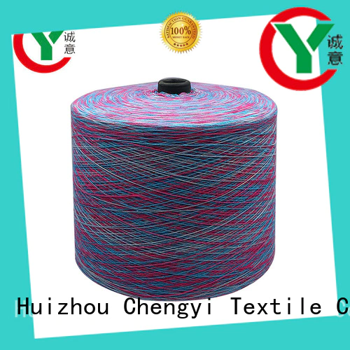 Chengyi custom space dyed yarn factory price fast delivery