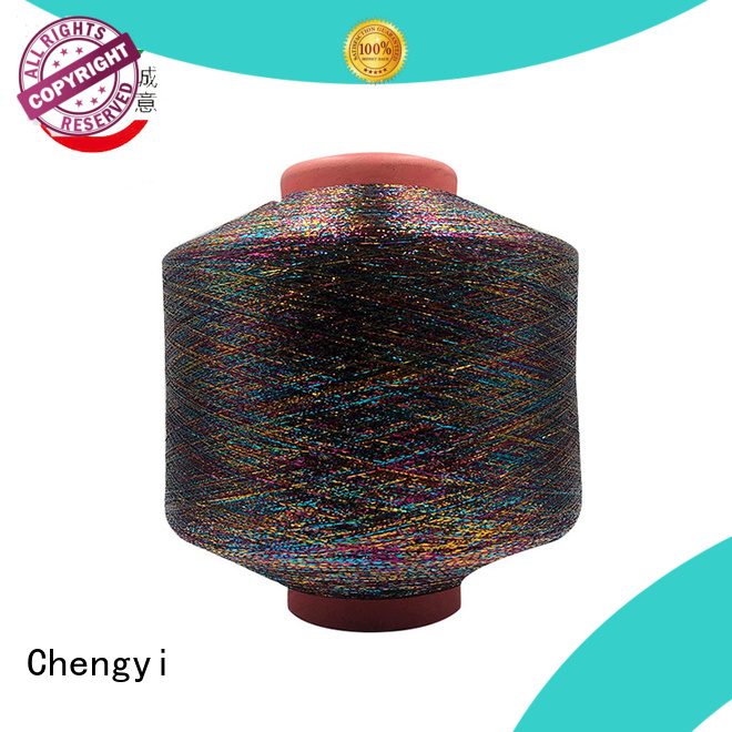 Chengyi metallic knitting yarn durable fast delivery