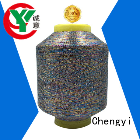 Chengyi metallic knitting yarn popular fast delivery
