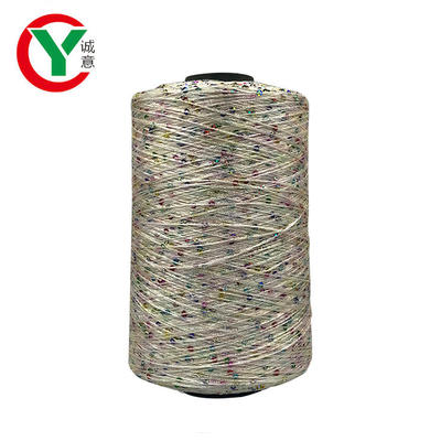 New Arrival Eco-friendly Quality Colorful 2mm Fancy Sequin Yarn