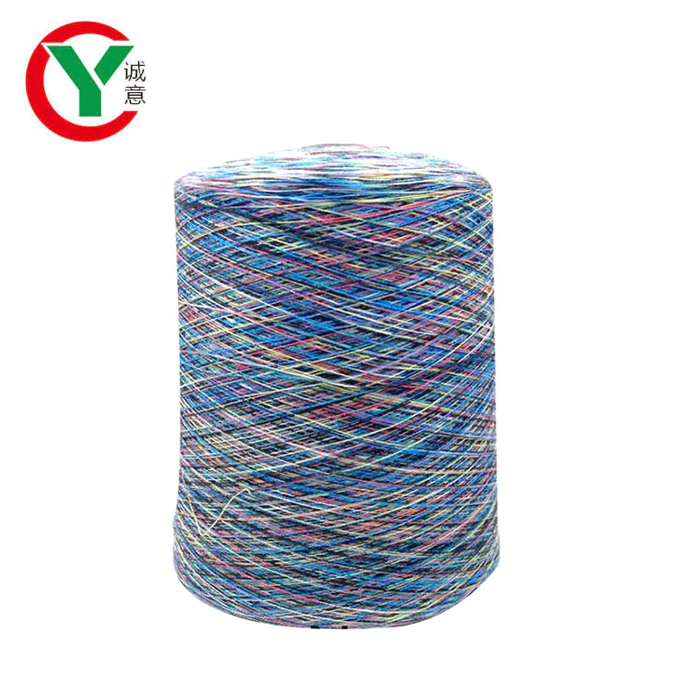 China Popular Oeko-tex Quality 100 Space Dyed Polyester Yarn for Knitting