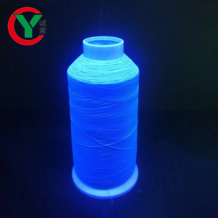 Chinese Popular Eco-friendly Quality Special Fiber Glow In The Dark Knitting Yarn for Shoelace