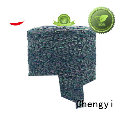 wholesale fancy yarn company 100% polyester for knitting Chengyi