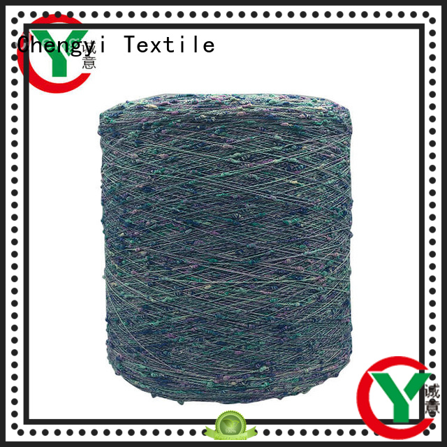 Chengyi dot yarn 100% polyester for knitting