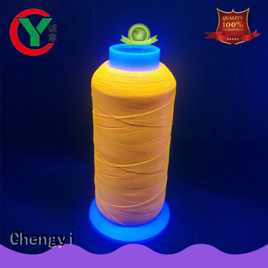 Chengyi colorful luminous yarn cheapest price factory direct supply
