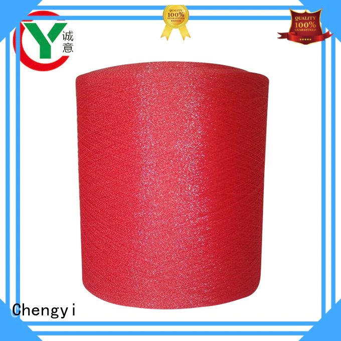 Chengyi best manufacturer glittery yarn hot for wholesale