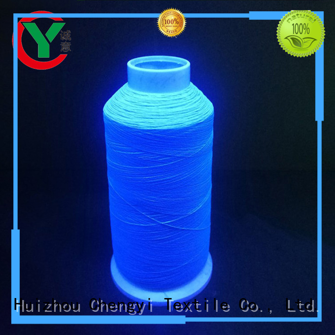 Chengyi colorful glow yarn suppliers high-performance