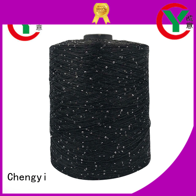 Chengyi professional sequin knitting yarn high-quality for wholesale