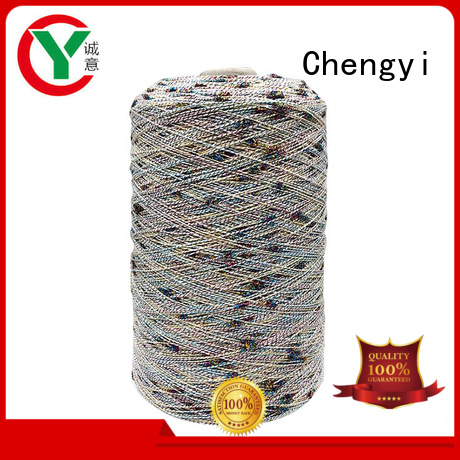 Chengyi wholesale dot fancy yarn top-selling for knitting