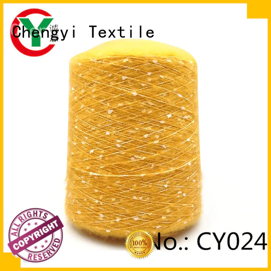 Chengyi free sample brush yarn chic fast delivery