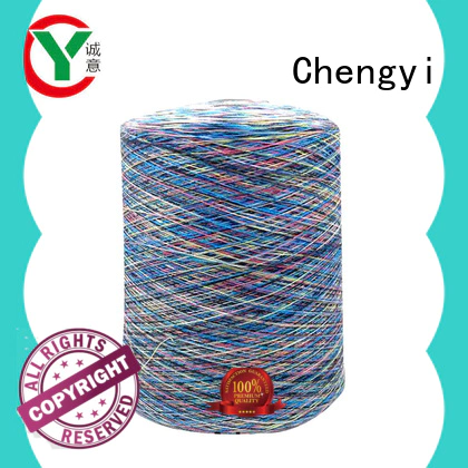 Chengyi colorful rainbow yarn hot-sale fast delivery