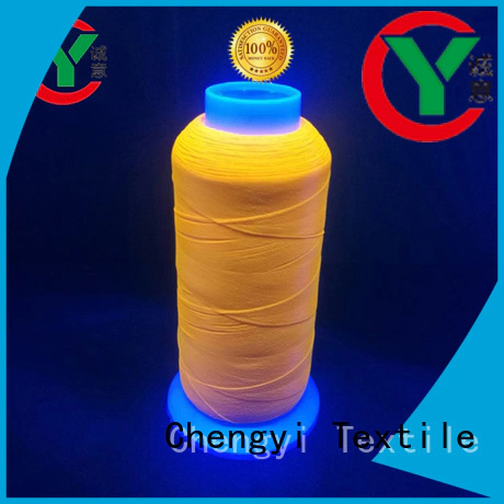 Chengyi custom glow in the dark yarn high-performance