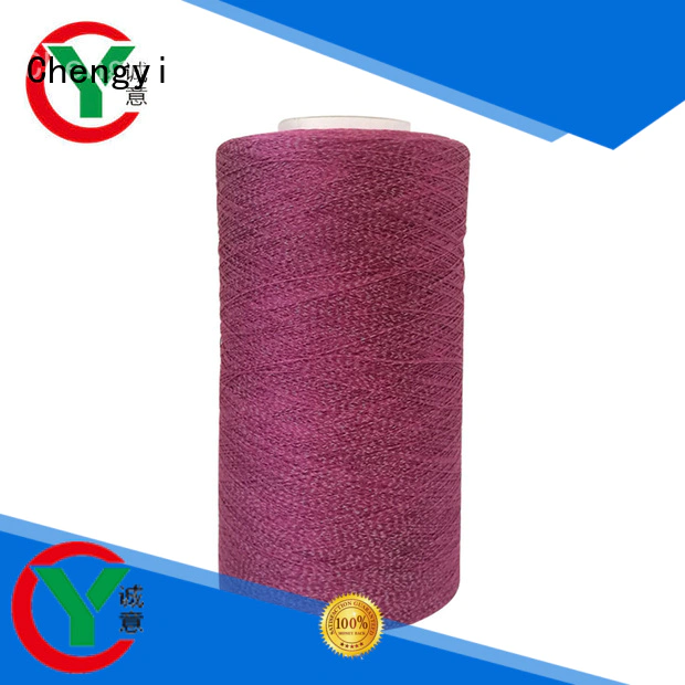 Chengyi promotional reflective knitting yarn wholesale factory price