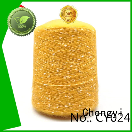 Chengyi custom brushed polyester yarn best quality from best factory