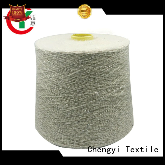 Chengyi sequin yarn top for wholesale