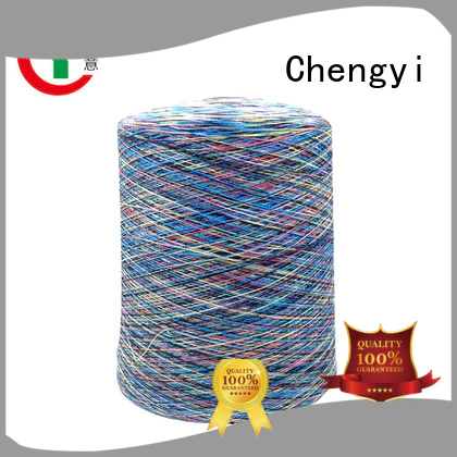 Chengyi custom rainbow knitting yarn hot-sale best factory