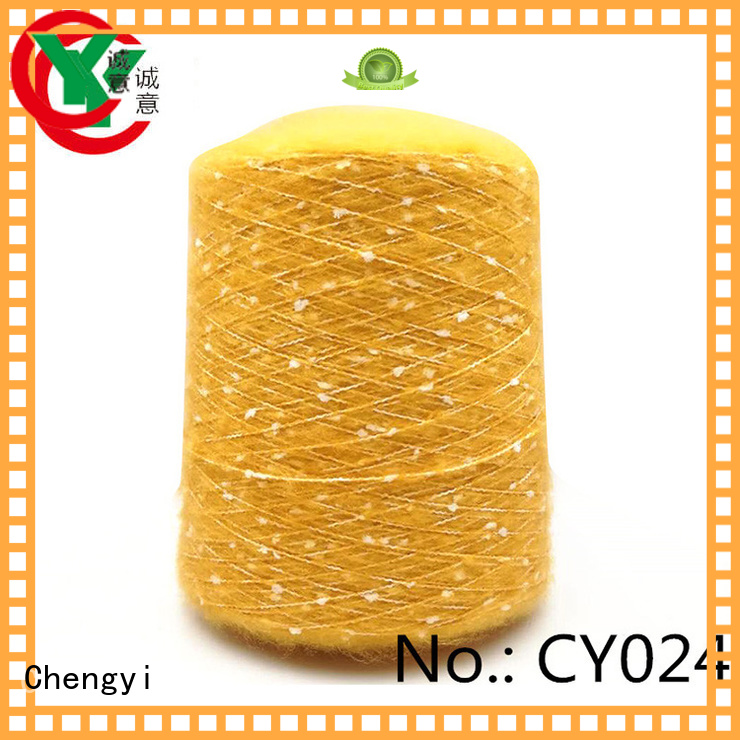 Chengyi bulk brushed polyester yarn chic fast delivery