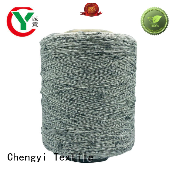 Chengyi wholesale dot yarn 100% polyester for knitting