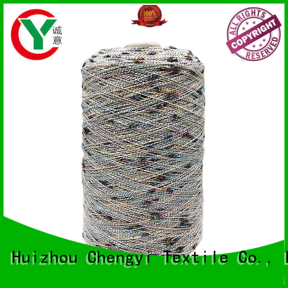Chengyi custom dot fancy yarn from best factory