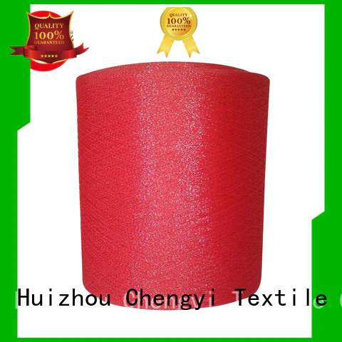 Chengyi glittery yarn hot for wholesale