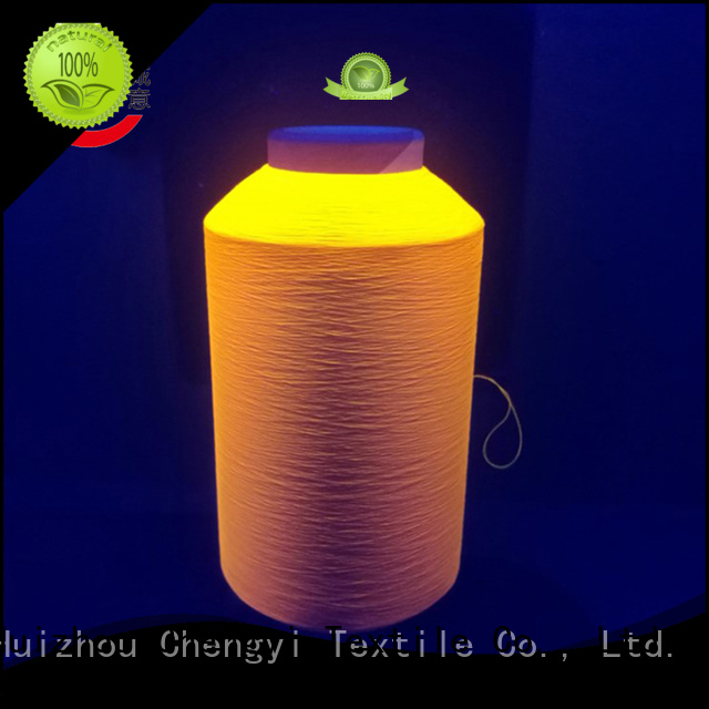 colorful glow in the dark yarn wholesale factory direct supply