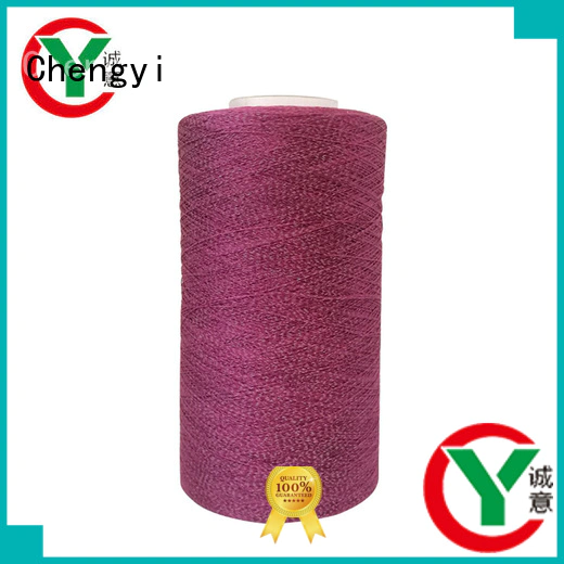 Chengyi colorful reflective yarn wholesale factory price