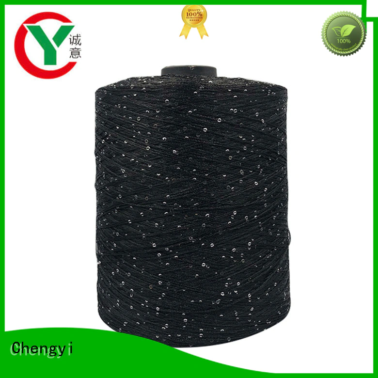 Chengyi sequin knitting yarn high-quality for wholesale