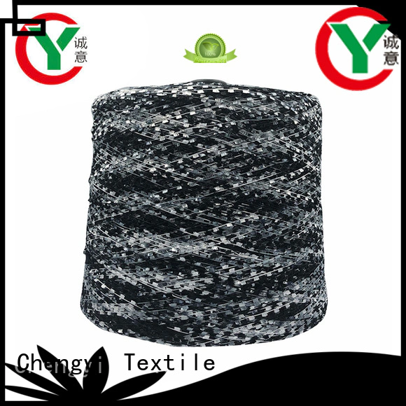 Chengyi brushed polyester yarn chic fast delivery