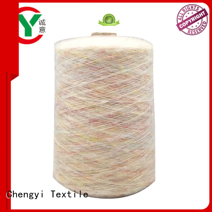 Chengyi mohair knitting yarn light-weight bulk order
