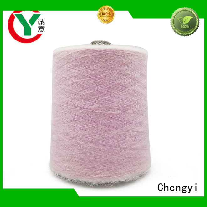 Chengyi mohair knitting yarn light-weight for wholesale