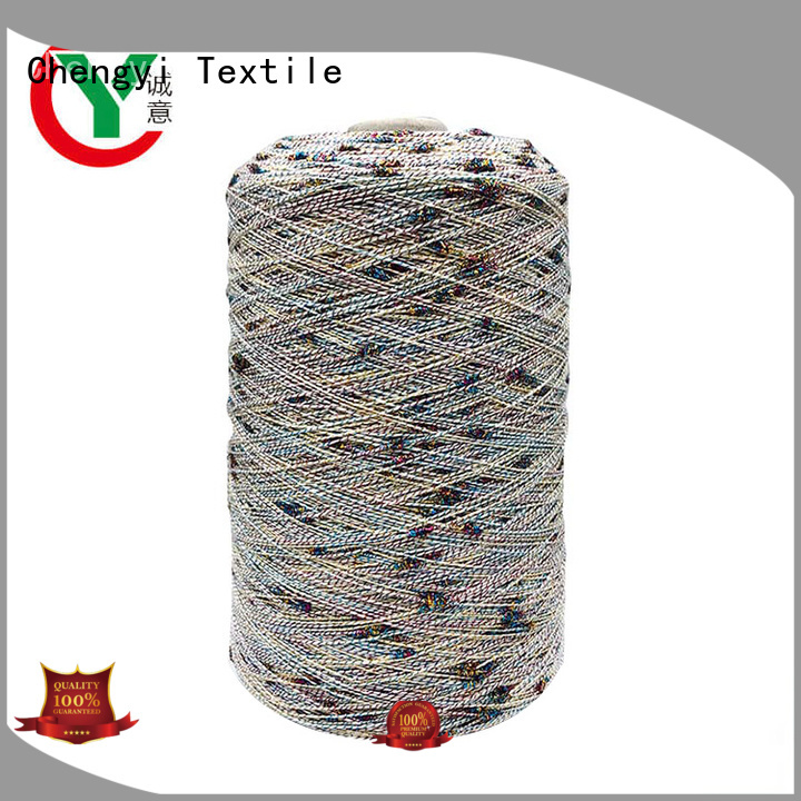 Chengyi wholesale fancy yarn manufacturers for knitting