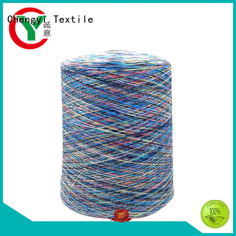 Chengyi custom rainbow yarn high-quality best factory
