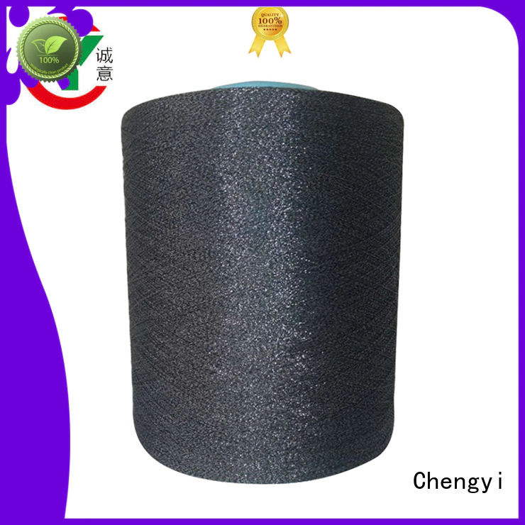 Chengyi factory price glittery yarn hot for wholesale