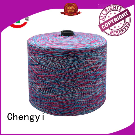 Chengyi space dyed polyester yarn hot-sale fast delivery