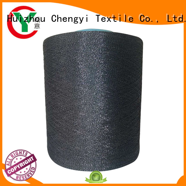 Chengyi high quality glittery yarn hot for wholesale
