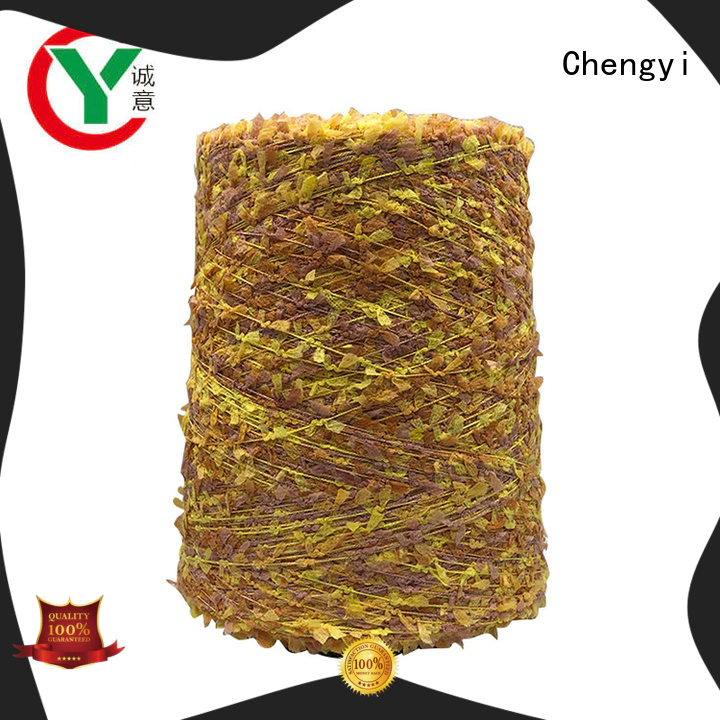 Chengyi custom butterfly knitting yarn cheapest factory price fast delivery