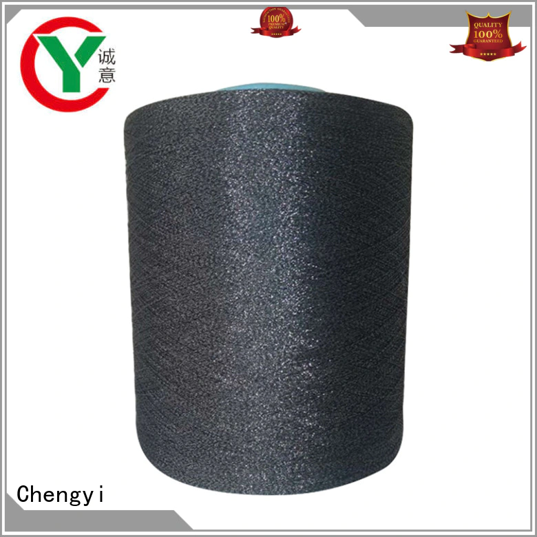 Chengyi best manufacturer glitter knitting yarn hot fast delivery