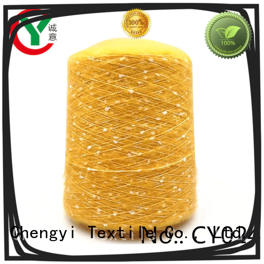 free sample brushed polyester yarn chic for wholesale