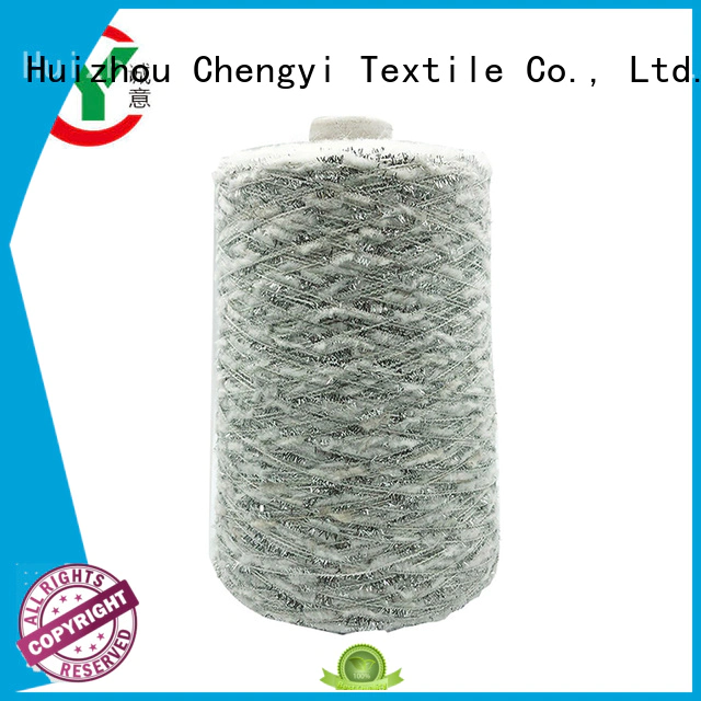 Chengyi free sample brushed polyester yarn factory price for wholesale