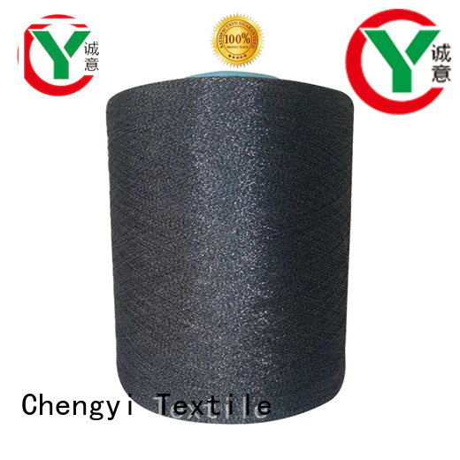 Chengyi high quality glitter knitting yarn hot fast delivery