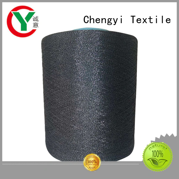 Chengyi high quality glittery yarn hot fast delivery