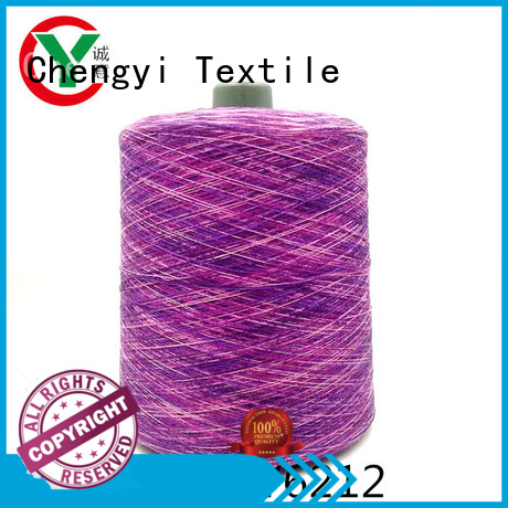 Chengyi custom rainbow cotton yarn factory price best factory
