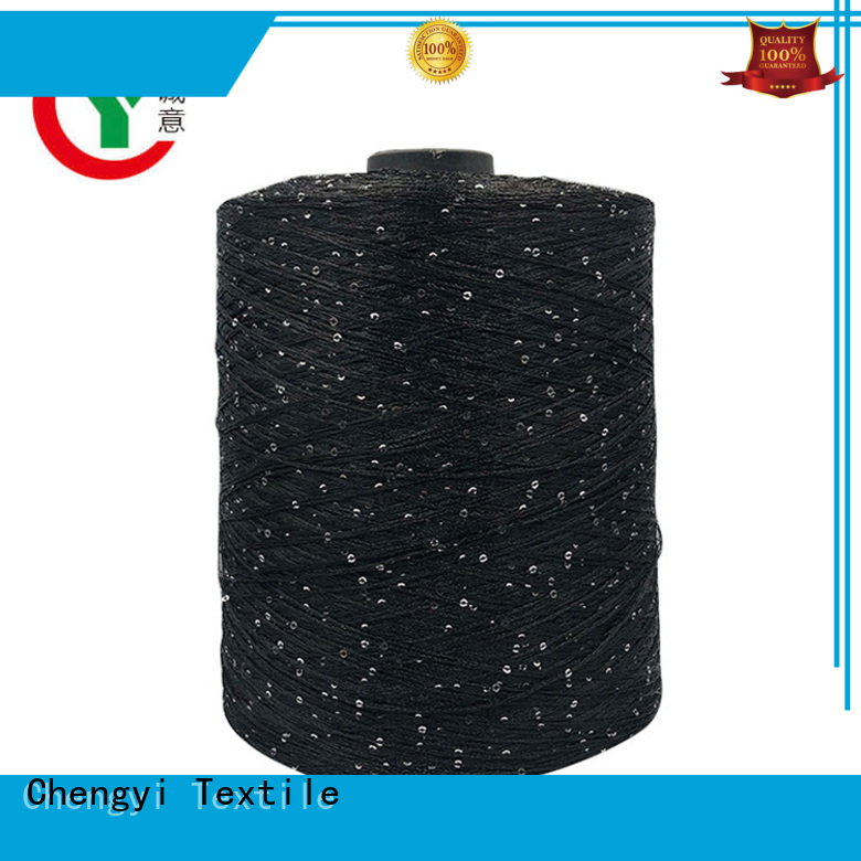 cheapest price sequin wool yarn top for wholesale