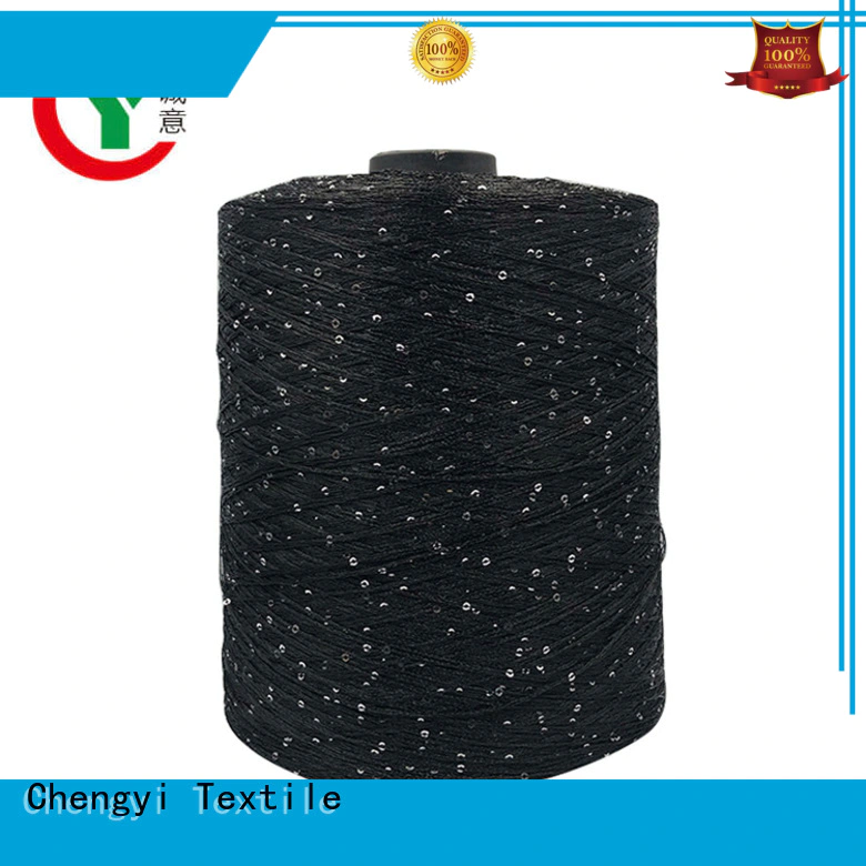 cheapest price sequin wool yarn top for wholesale