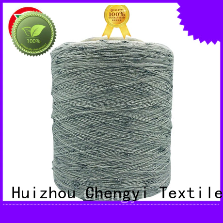 Chengyi custom dot knitting yarn 100% polyester for knitting