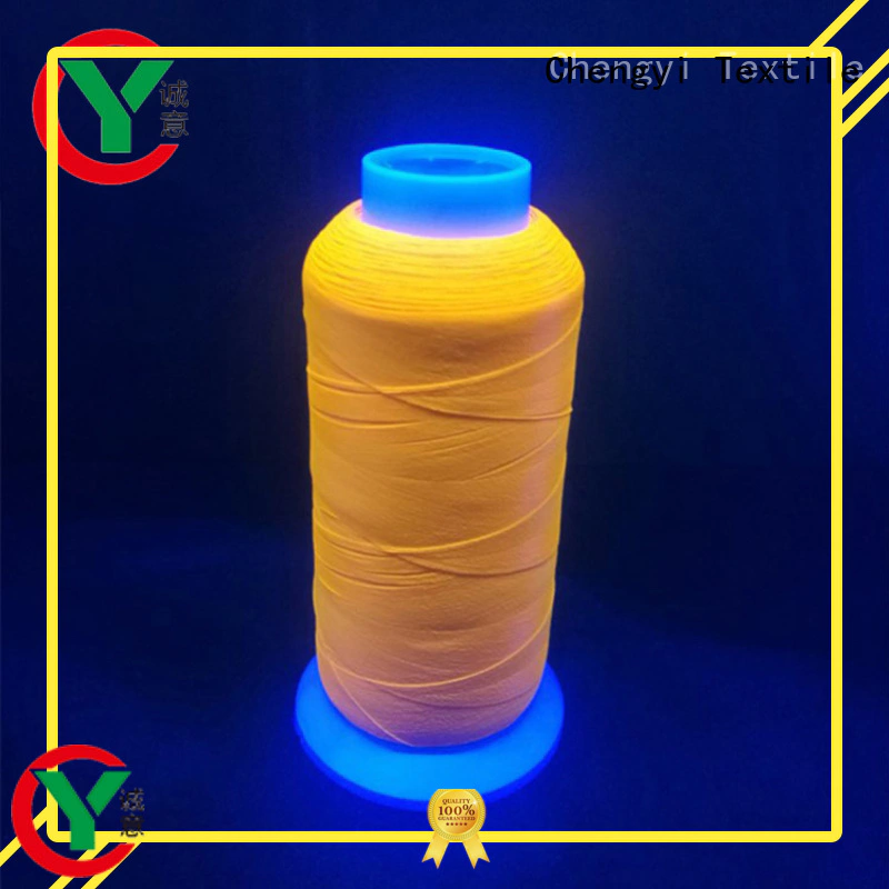 Chengyi glow in the dark yarn high-performance factory direct supply