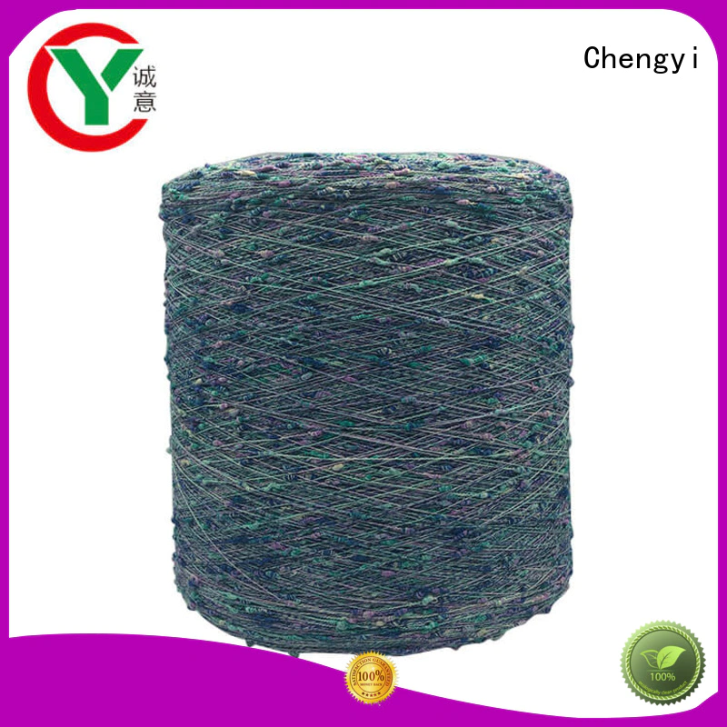 Chengyi dot yarn 100% polyester for spinning